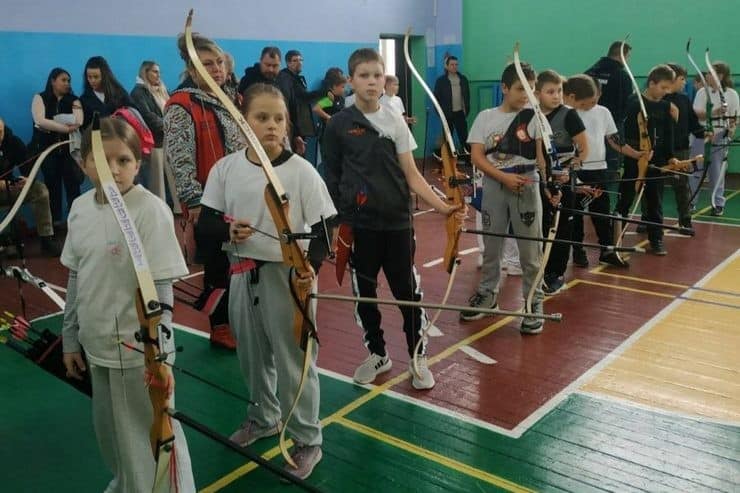 Спортсмены из Золотоноши завоевали медали на открытом чемпионате Черкасс по стрельбе из лука