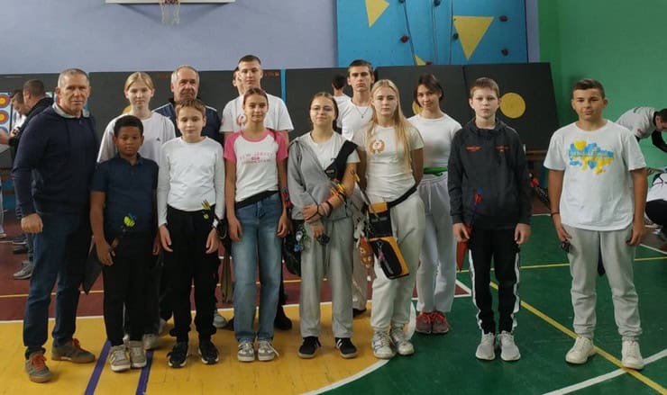 Спортсмены из Золотоноши завоевали медали на открытом чемпионате Черкасс по стрельбе из лука
