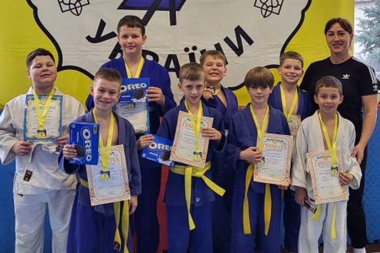 Очередные медали для юных дзюдоистов из Золотоноши