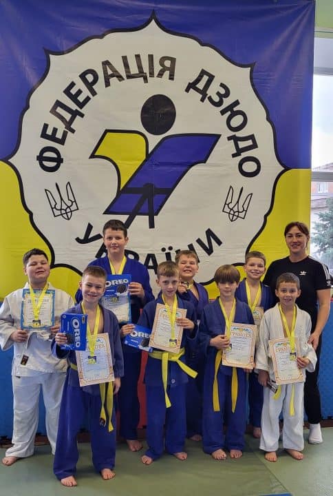 Очередные медали для юных дзюдоистов из Золотоноши