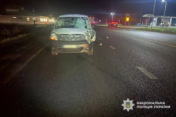 ДТП в Золотоніському районі: автомобіль збив 36-річного пішохода, який згодом помер в лікарні