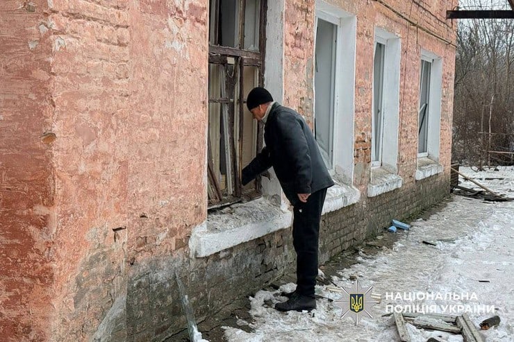 Понад 50 жителів Золотоноші повідомили в поліцію про пошкодження внаслідок ракетного удару